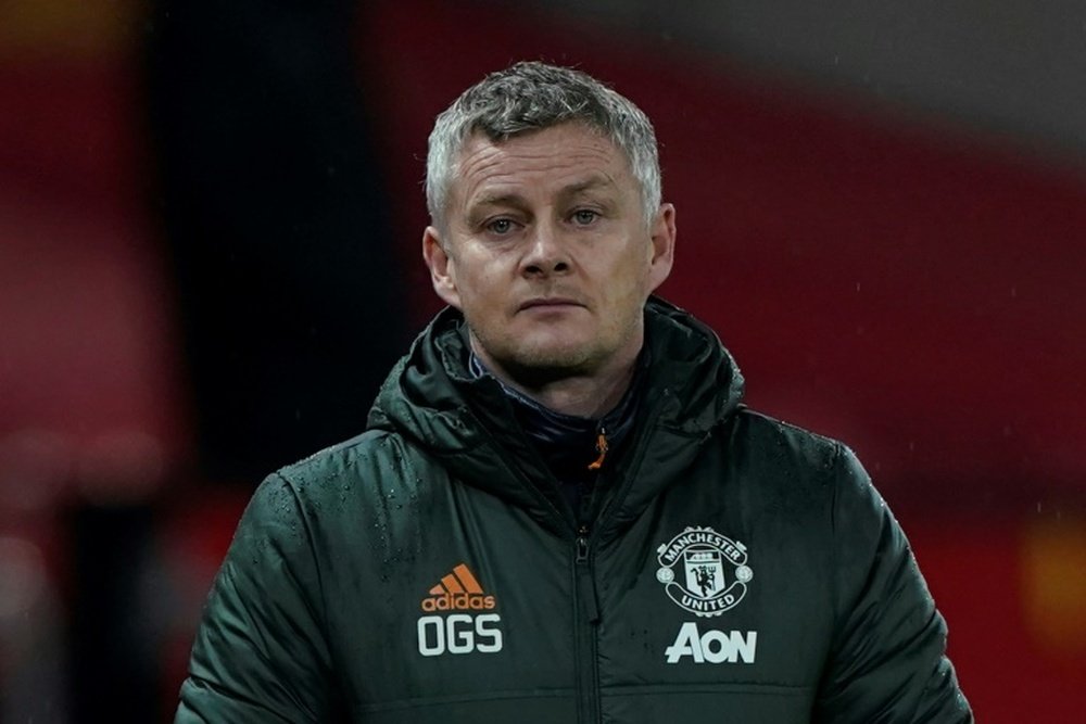 Solskjaer says match delegate admitted United got unlucky versus Sheff Utd. AFP