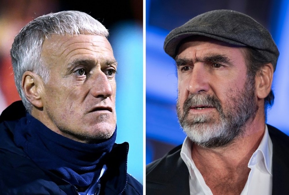 The defamation case brought by France coach Didier Deschamps against Eric Cantona was voided. AFP