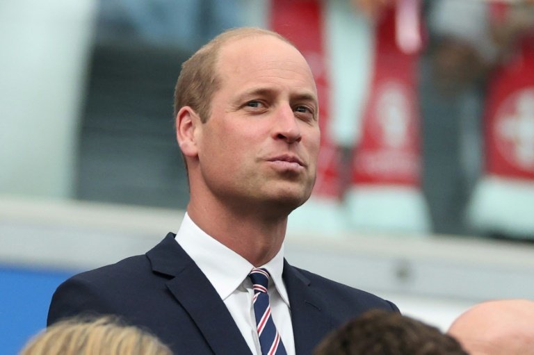 The Prince of Wales has sent a good luck message to England. AFP