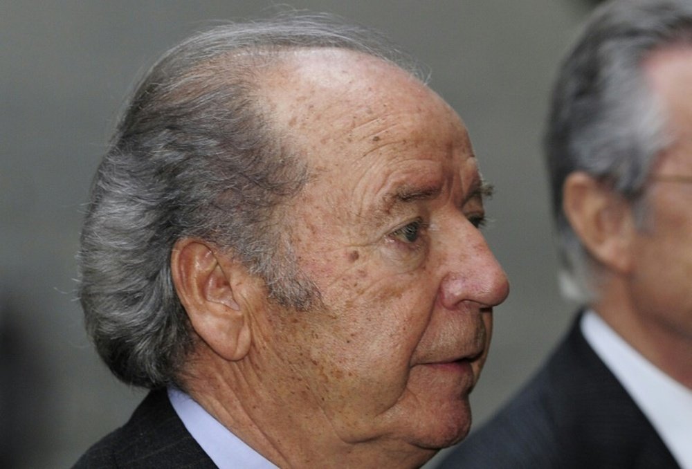 Former Barcelona president Josep Lluis Nunez has died at the age of 87. AFP