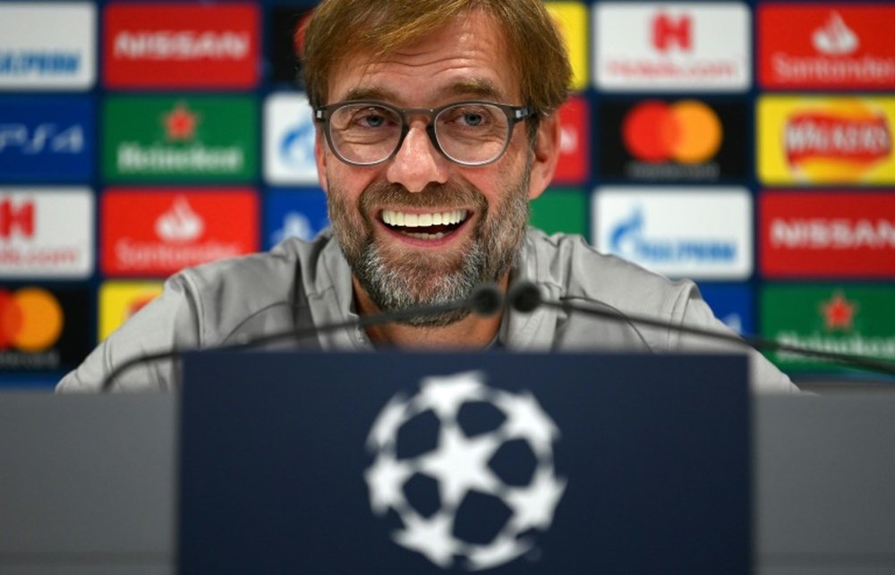 Klopp has defended him. AFP