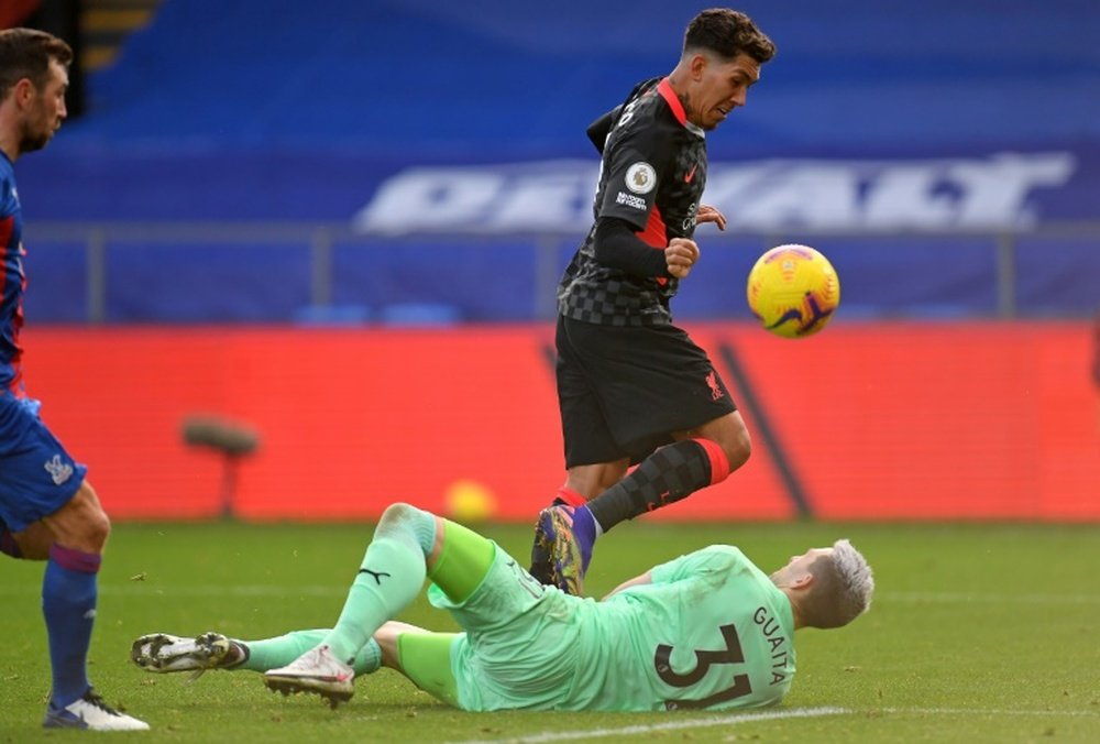 Sharp shooters: Roberto Firmino scored twice in Liverpools 7-0 thrashing. AFP
