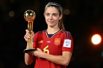 Spanish midfielder Aitana Bonmati on Sunday won the Golden Ball for the best player at this year's Women's World Cup after her side beat England 1-0 in the final.