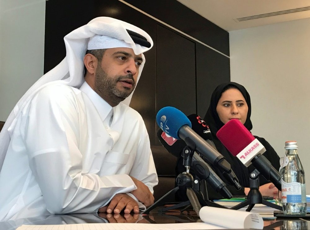Qatar have denied claims that there have been discussions about sharing World Cup host duties. AFP