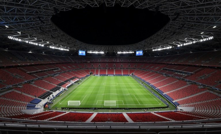 Budapests Puskas Arena will host the 2026 Champions League final. AFP