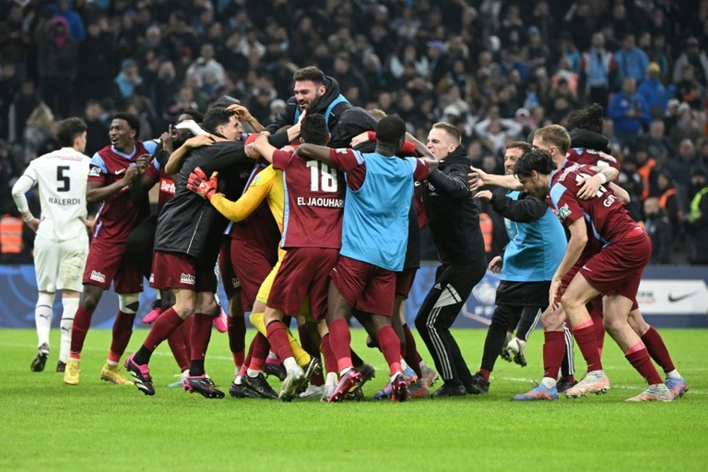 Marseille shocked in the cup to Annecy. AFP