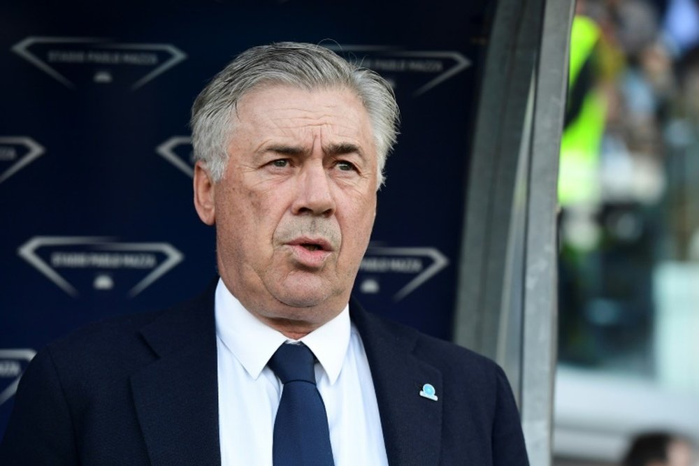 He wasn't happy. AFP