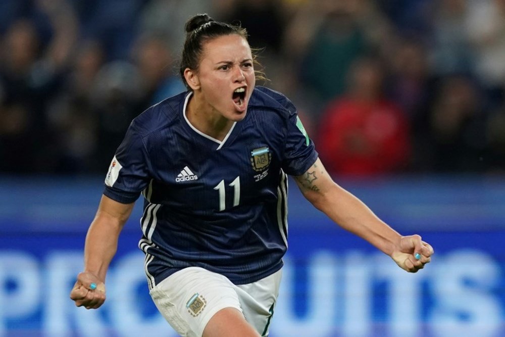 Scotland threw away a three-goal lead against Argentina. AFP