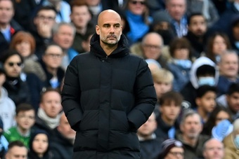 Covid concerns - Manchester City manager Pep Guardiola. AFP