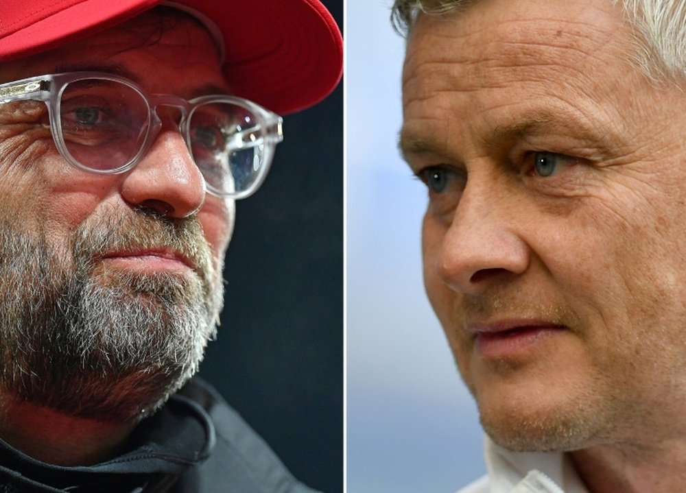 Ole believes Klopp's comments have influenced the number of penalties awarded to his side. AFP