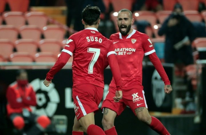 Suso shoots Sevilla fifth with victory over Valencia