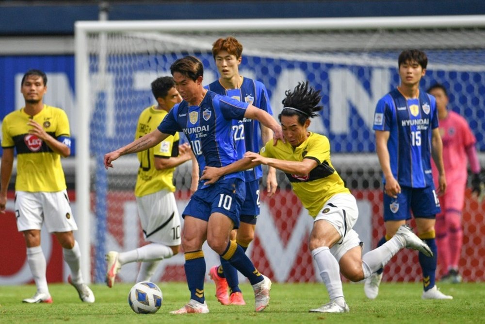 Ulsan defeated Kaya 2-1 in the AFC Champions League. AFP