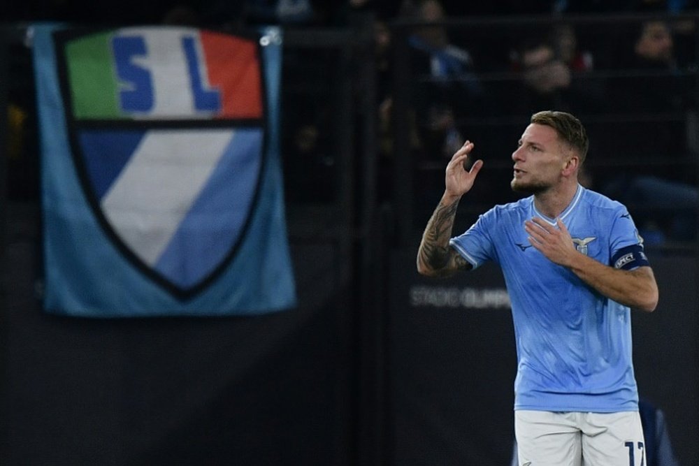 Immobile confirmed Celtic's exit from the Champions League. AFP