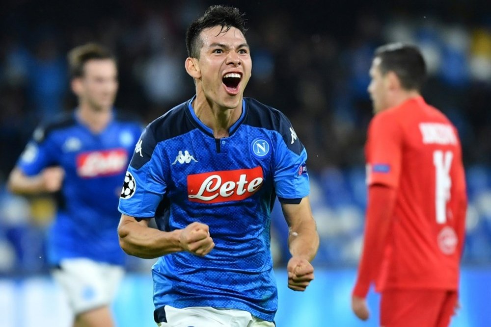 Napoli won 2-1. AFP