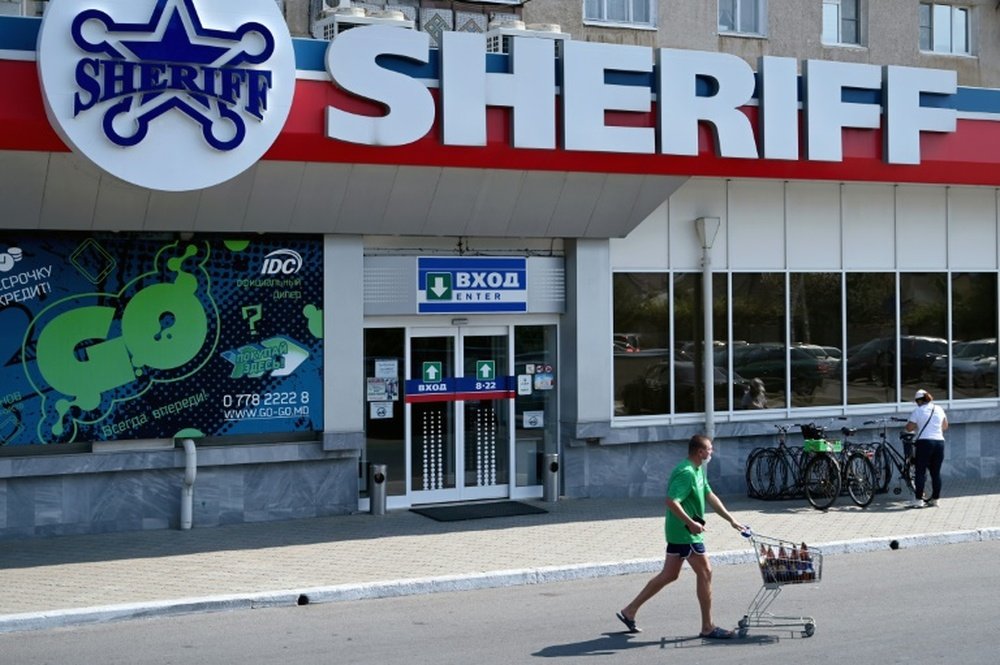 Sheriff participate in the Champions League for the first time. AFP