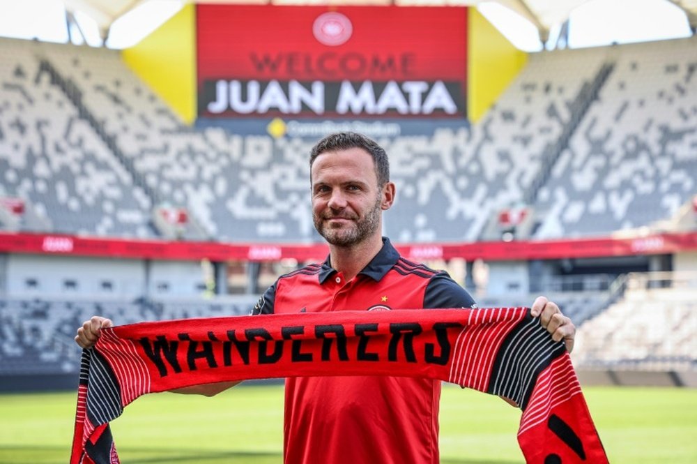Spain's Juan Mata has joined Australia club Western Sydney Wanderers. AFP