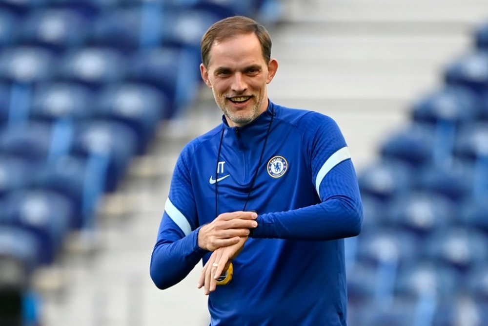 Tuchel has reported no injury news before Saturday's final. AFP