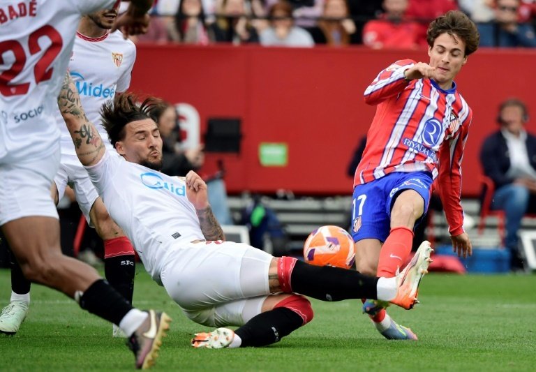 Riquelme is leaving Atletico Madrid for Real Betis. AFP