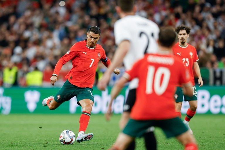 Ronaldo said a player who wins the Champions League should take out the Ballon dOr. AFP