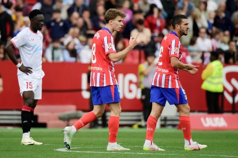 Barrios grabs Atletico late La Liga win at Sevilla