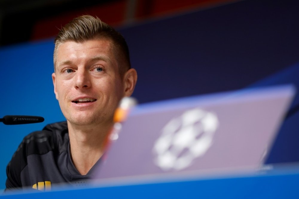 Toni Kroos was critical of players moving to Saudi Arabia. AFP