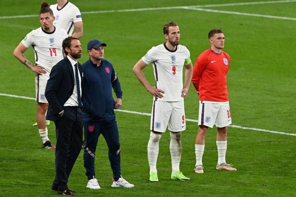 Southgate tells heartbroken England stars to bounce back from Euro final agony. AFP