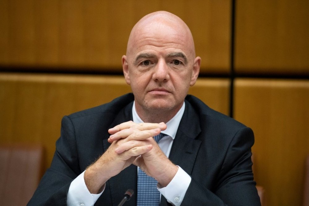 Gianni Infantino assumed office as FIFA president in February 2016. AFP