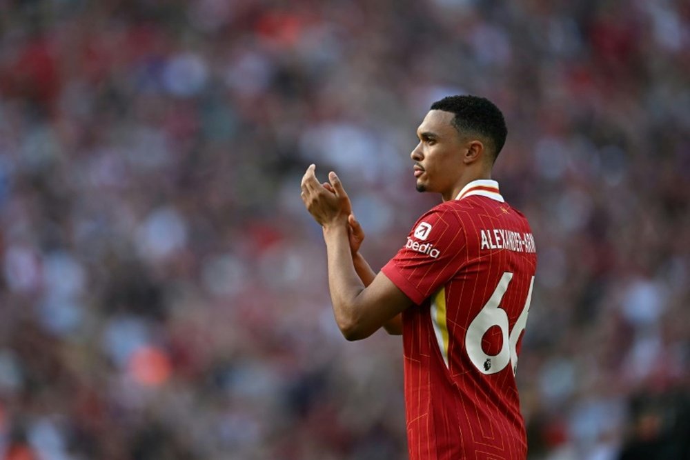 Alexander-Arnold has insisted Liverpool had a good season. AFP