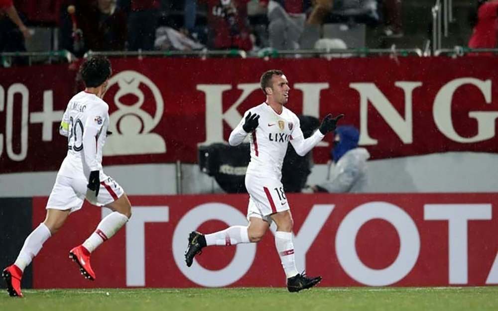 Kashima completed a miraculous comeback in injury time. AFP