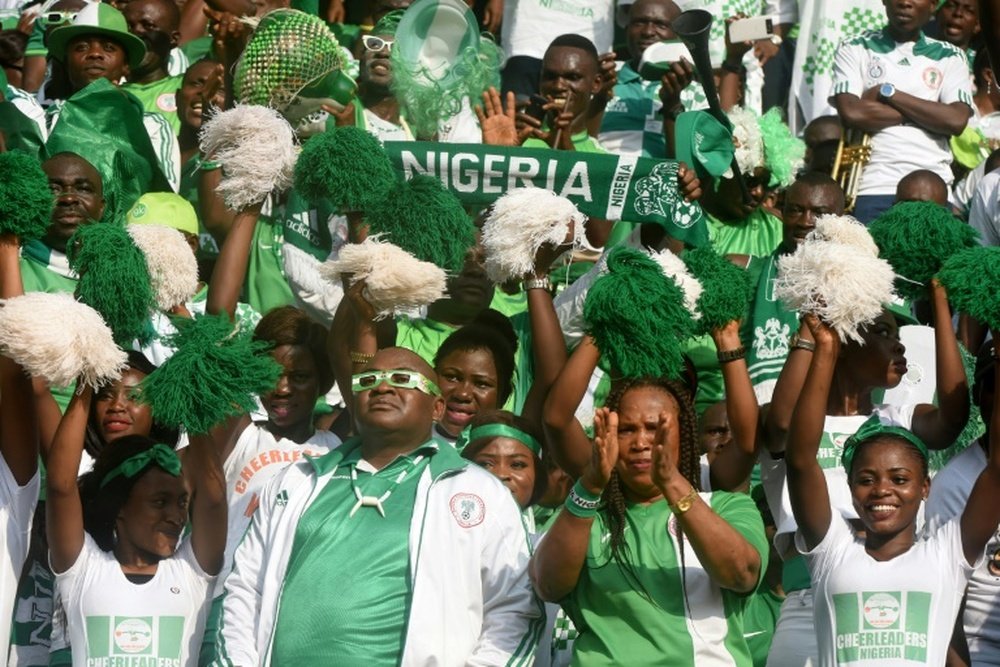 Nigeria survived a late Cameroon onslaught to draw 1-1. AFP