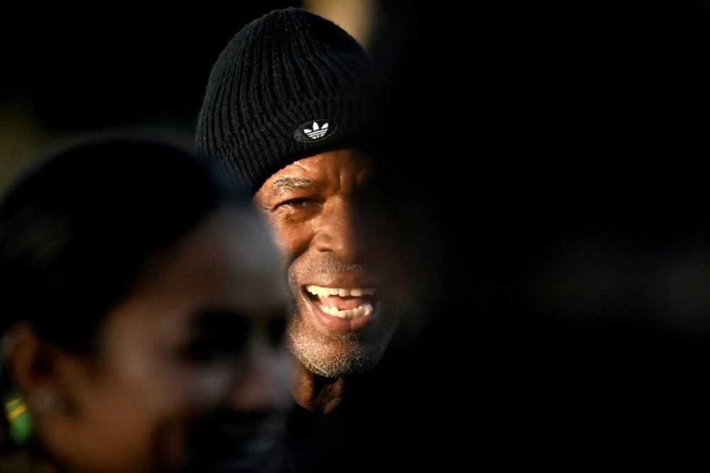 Jamaica coach Lorne Donaldson has taken them to the verge of the last 16. AFP