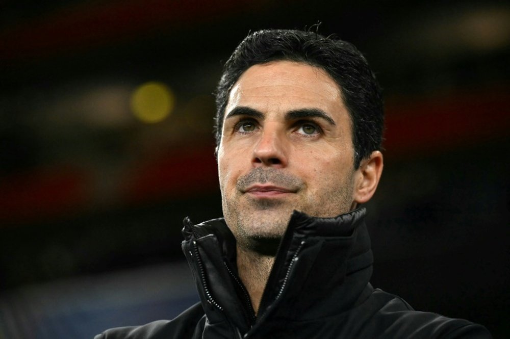 Arteta could look to the transfer market to bolster his squad in the new year. AFP