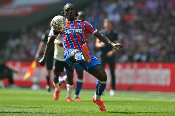 Eze is set to join Arsenal from Crystal Palace. AFP