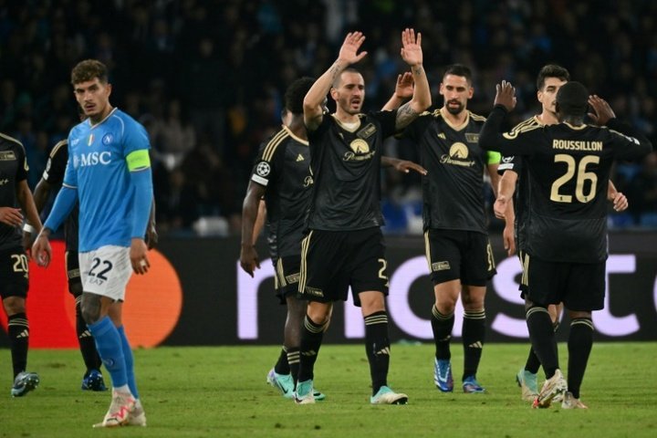 Union take first Champions League point from Napoli