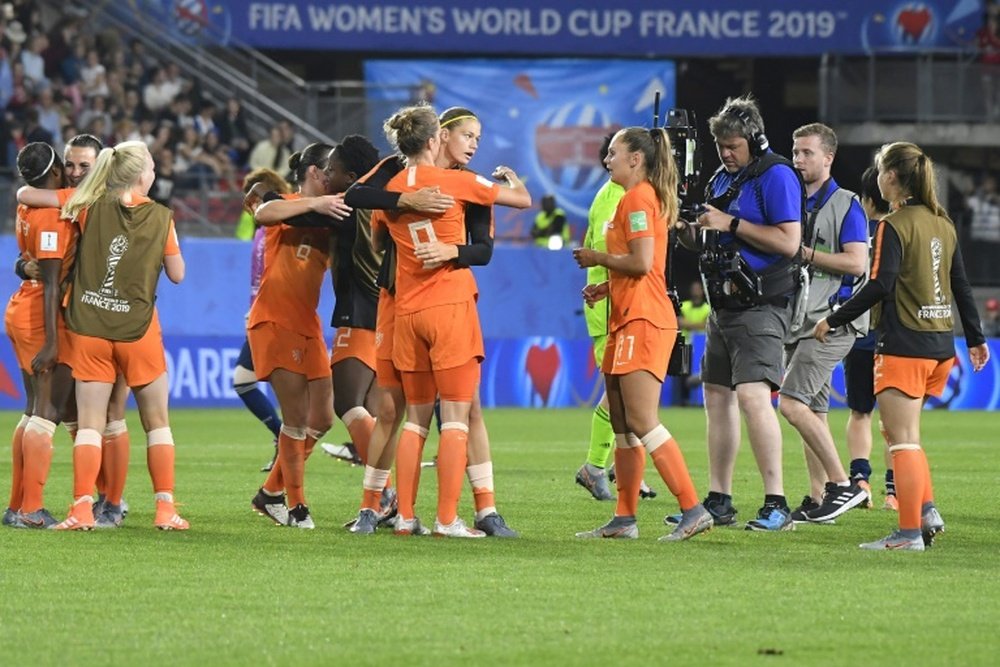 es Pays-Bas qualifiés pour les quarts de finale. AFP