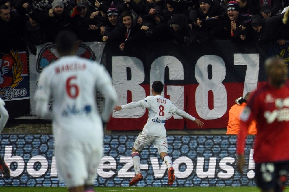 Aouar réalise un grand début de saison. AFP