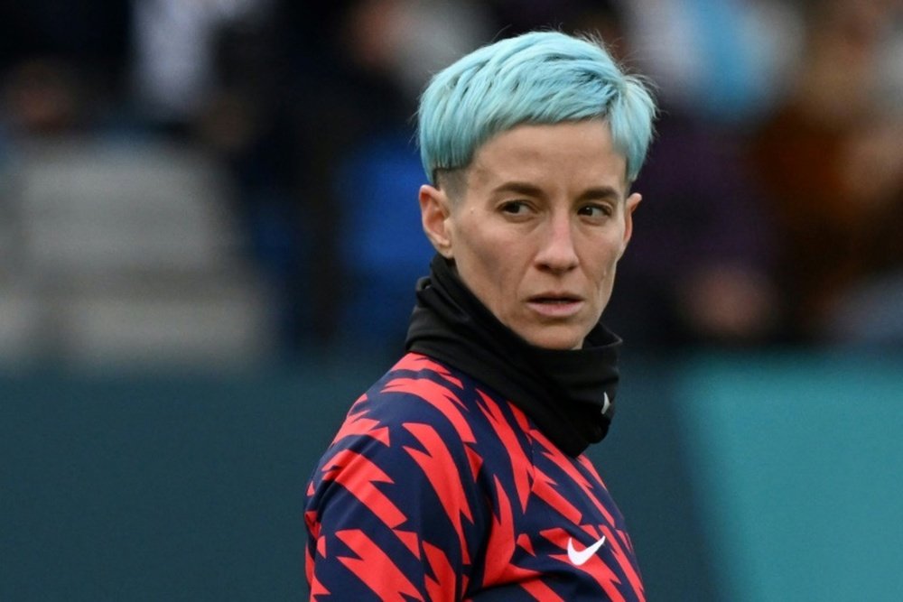 Rapinoe jouera som dernier match en septembre. AFP