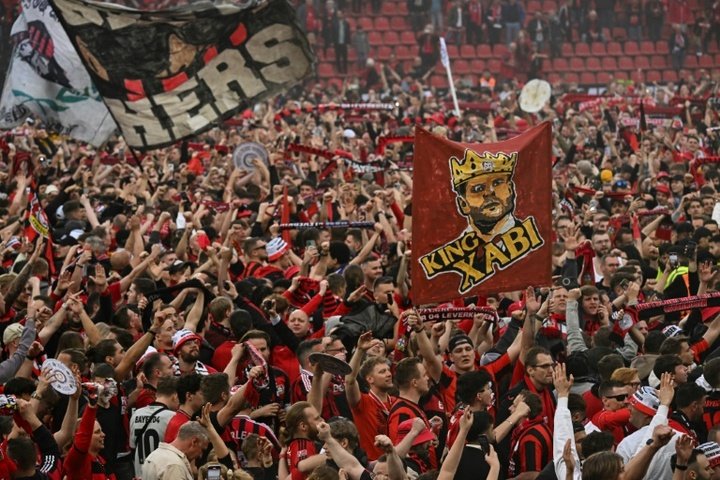 Leverkusen champion, fin de onze saisons d'hégémonie du Bayern Munich. afp