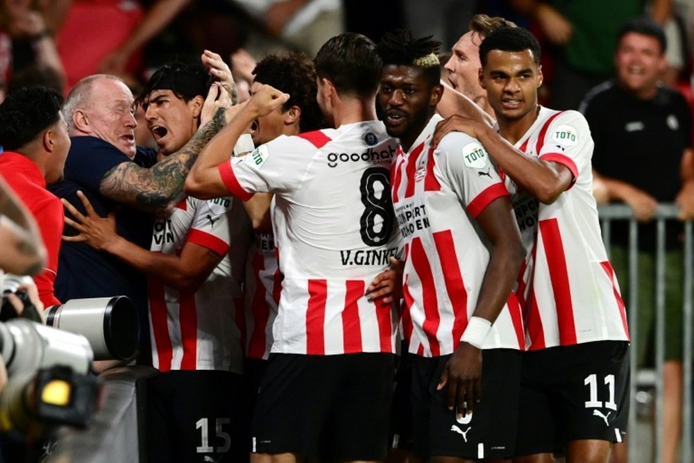 Le PSV Eindhoven à l'épreuve des Rangers, le Benfica face à Kiev .AFP