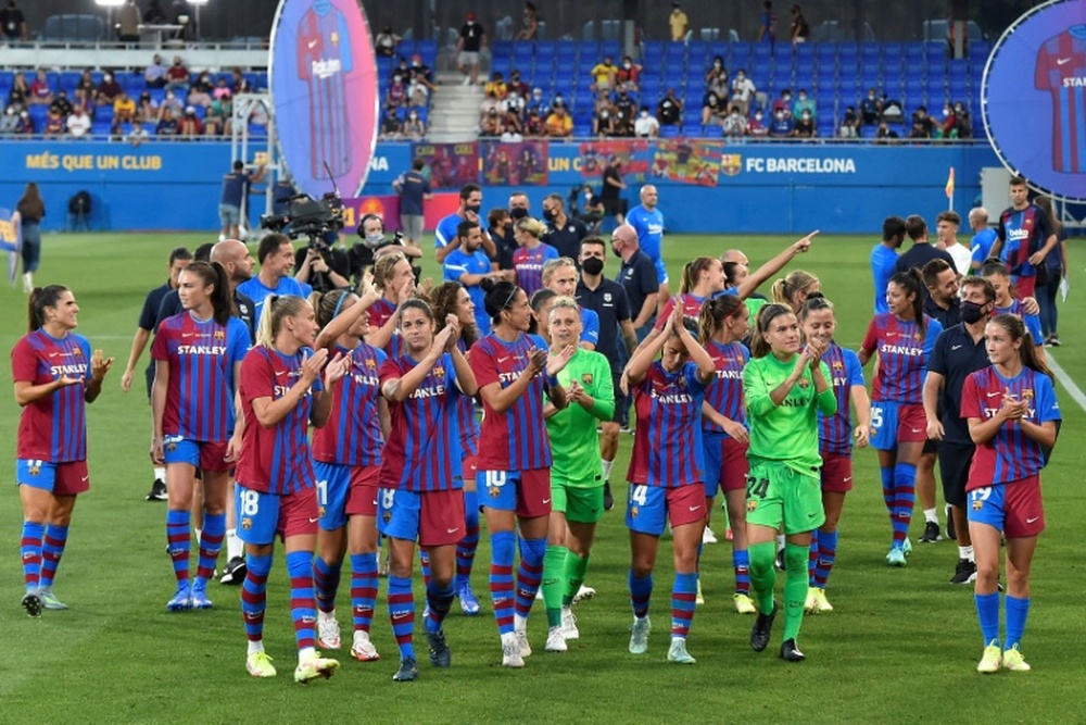 le clasico Barça-Real en passe de battre un record d'affluence. afp