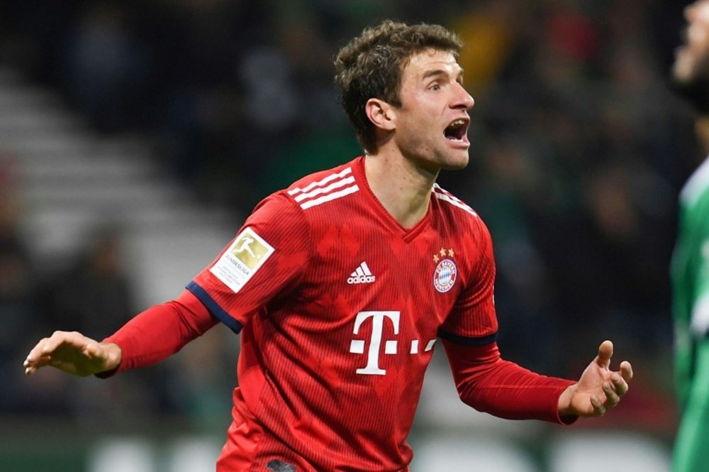 Müller ne s'arrête plus. AFP