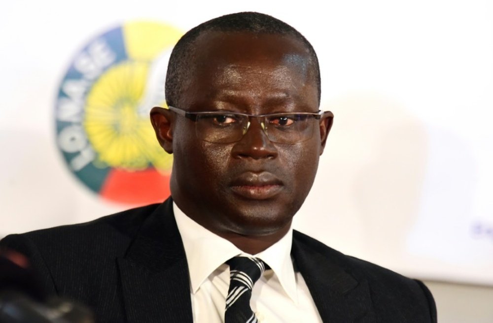 Le Sénégalais Augustin Senghor candidat à la présidence de la CAF. AFP