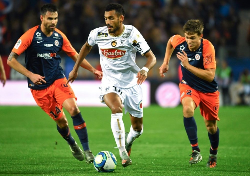 Angers accroche un bon nul à Montpellier. AFP