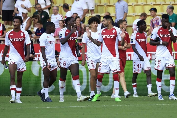 À dix et combatif, Monaco arrache le nul contre Rennes. afp