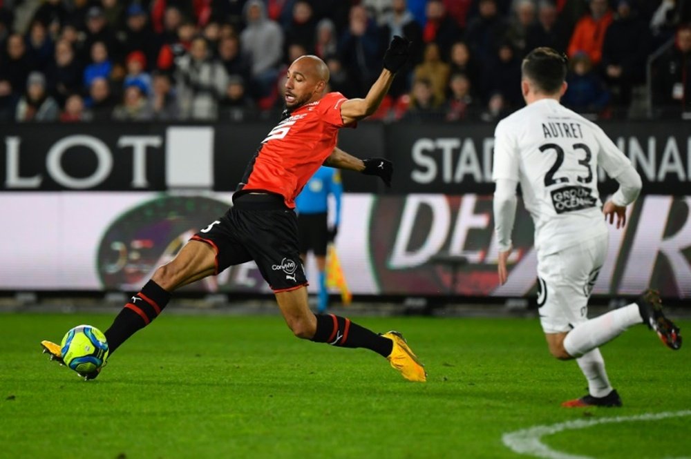 Rennes fait du surplace contre Brest. AFP