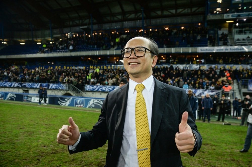 Le propriétaire du FC Sochaux le Chinois Li Wing-Sang. AFP