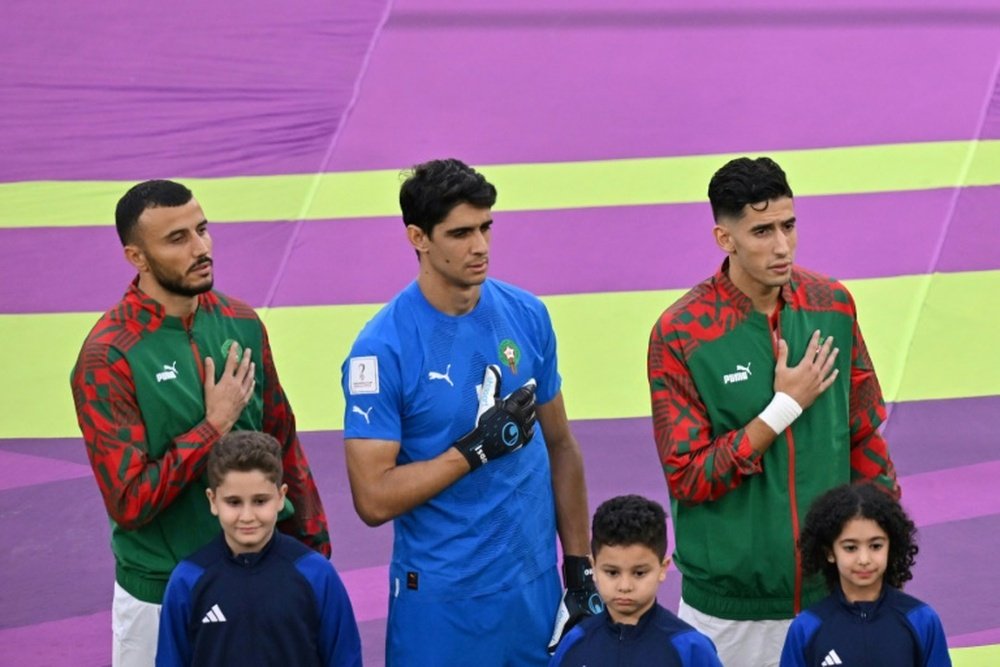 Maroc: le gardien Bounou prêt pour le Canada. afp