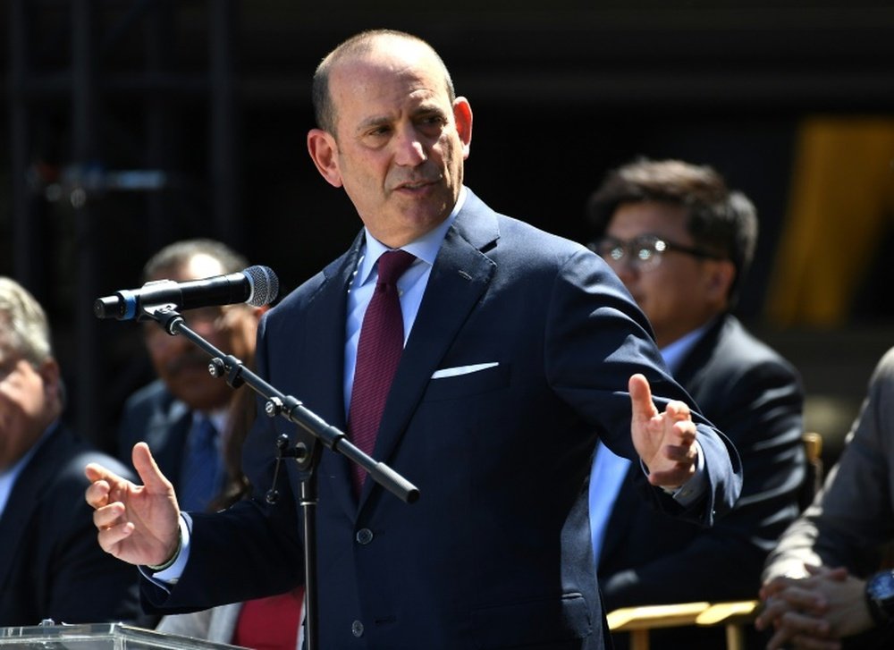 Le président de la Ligue nord-américaine de football Don Garber. AFP