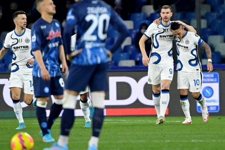 L'Inter bousculée par Naples mais toujours leader