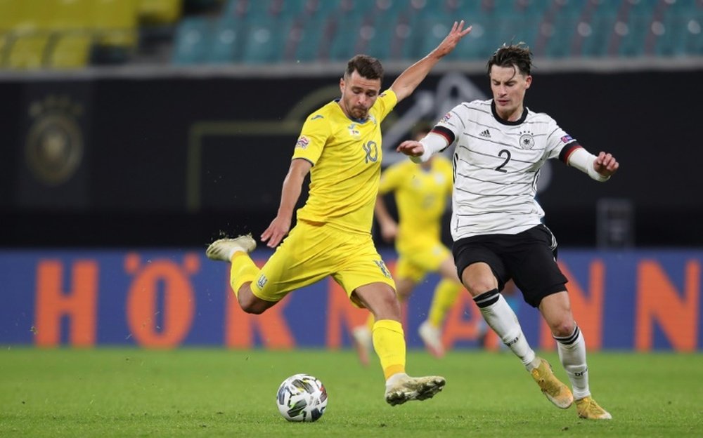 Covid-19: le match de Ligue des nations Suisse-Ukraine n'aura pas lieu mardi. AFP